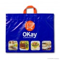 Lusdraagtas 'Okay Compact', COEX, wit ingekleurd, 65µ, 50 x 41 + 10 cm